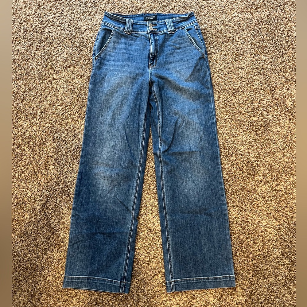 Judy Blue Wide Leg Trouser Jeans